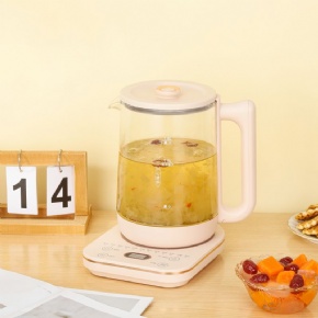 1.8L Multi-Functional Heath Pot Transparent Glass Electric Kettle Fast Boiling Water Tea Pot
