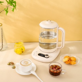 Hot Sale Series Simple Style Multi-Functional Set For Electric Boiling Water Kettle & Cooker Double Shell Anti-Scald Health Pot
