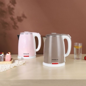 Simple Design Portable Household 1.8L Electric Kettle Fast Boiling Water Kettle With Spring Cover Accept Custom Color & Logo